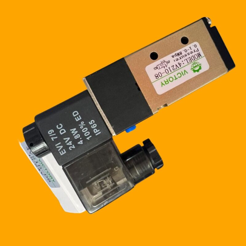 ELECTROVALVULA 5/2 SIMPLE SOLENOIDE 24 VOLT